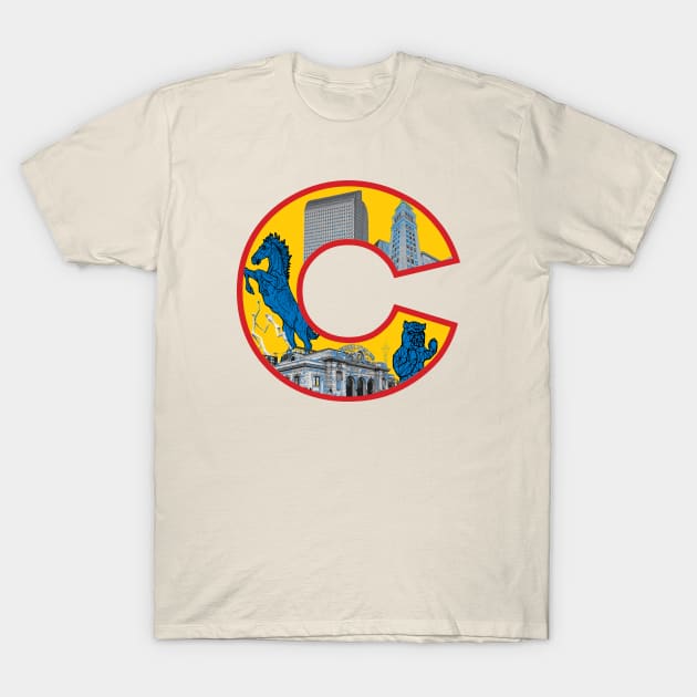 Colorado City Yellow T-Shirt by Adotreid